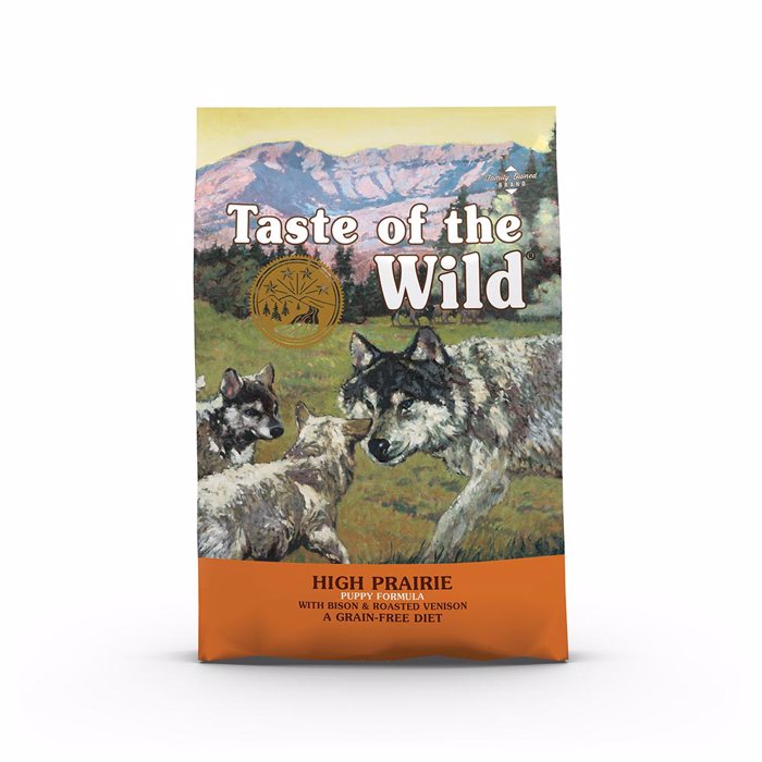 Taste of the Wild High Prairie Puppy (Venison) Bisonas & Elafi 2kg